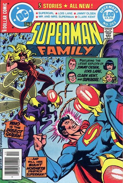 Cover for The Superman Family (DC, 1974 series) #213 [Newsstand]