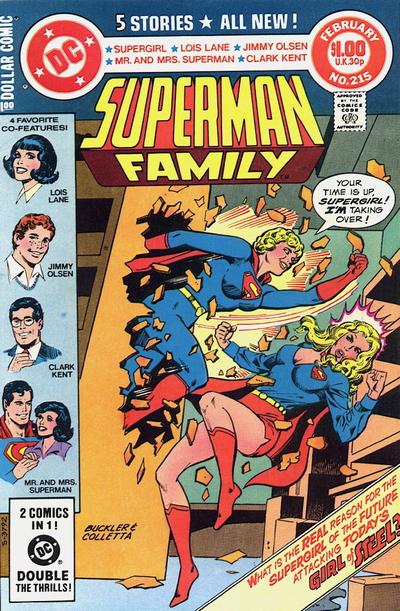Cover for The Superman Family (DC, 1974 series) #215 [Direct]
