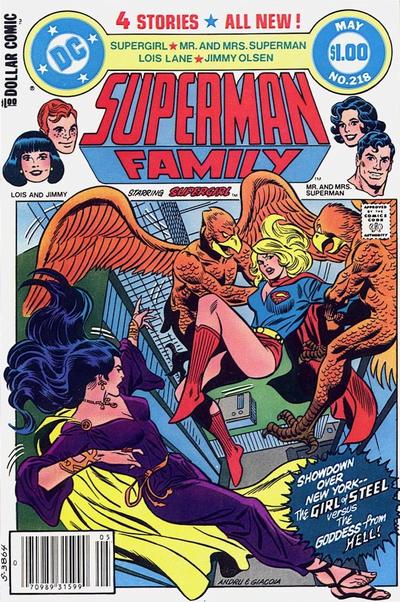 Cover for The Superman Family (DC, 1974 series) #218 [Newsstand]