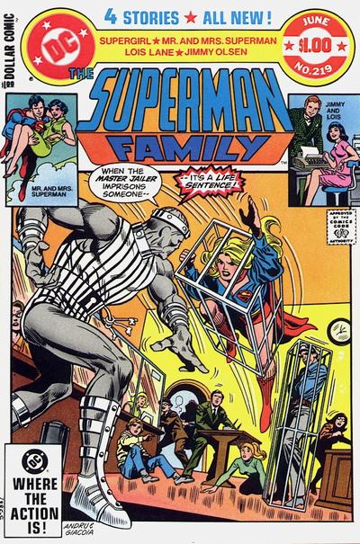 Cover for The Superman Family (DC, 1974 series) #219 [Direct]