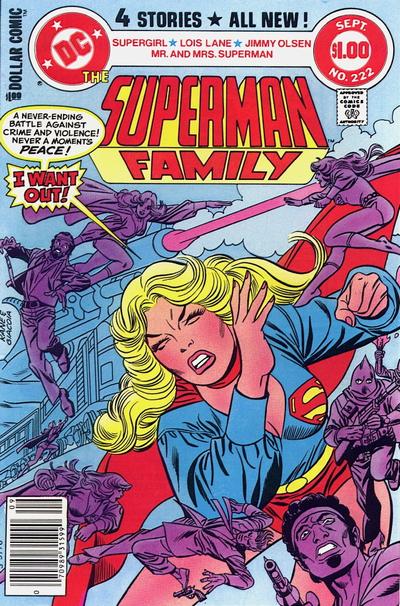 Cover for The Superman Family (DC, 1974 series) #222 [Newsstand]