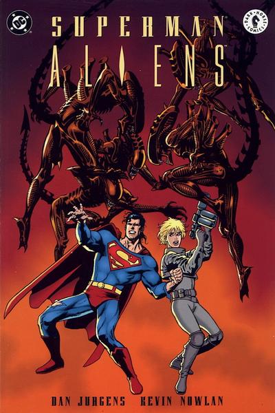 Cover for Superman vs. Aliens (DC; Dark Horse, 1995 series) #2