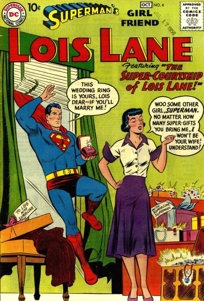 Cover for Superman's Girl Friend, Lois Lane (DC, 1958 series) #4