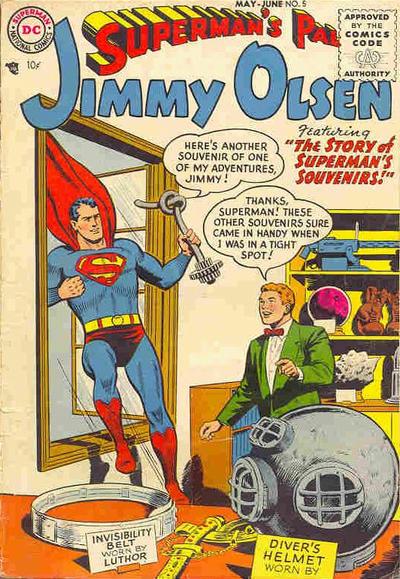 Cover for Superman's Pal, Jimmy Olsen (DC, 1954 series) #5