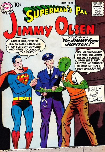 Cover for Superman's Pal, Jimmy Olsen (DC, 1954 series) #32