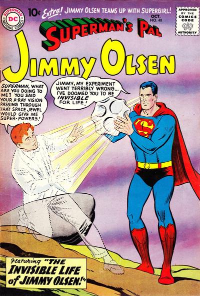 Cover for Superman's Pal, Jimmy Olsen (DC, 1954 series) #40