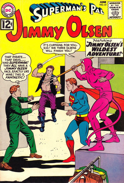 Cover for Superman's Pal, Jimmy Olsen (DC, 1954 series) #61