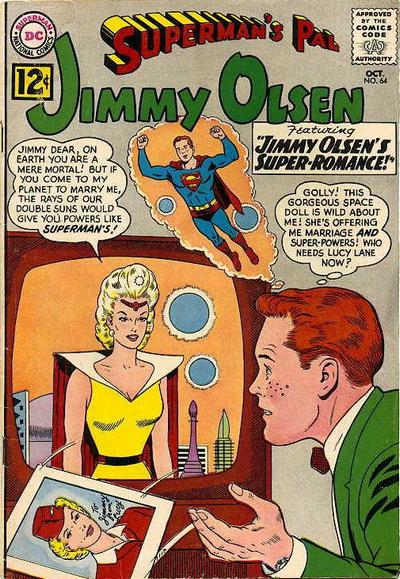 Cover for Superman's Pal, Jimmy Olsen (DC, 1954 series) #64
