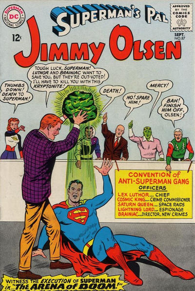 Cover for Superman's Pal, Jimmy Olsen (DC, 1954 series) #87