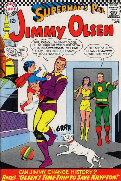 Cover for Superman's Pal, Jimmy Olsen (DC, 1954 series) #101