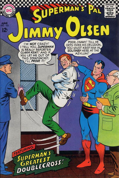 Cover for Superman's Pal, Jimmy Olsen (DC, 1954 series) #102