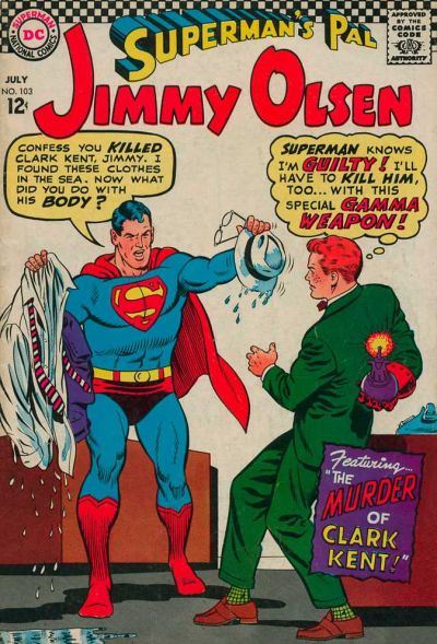 Cover for Superman's Pal, Jimmy Olsen (DC, 1954 series) #103