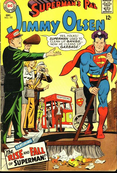 Cover for Superman's Pal, Jimmy Olsen (DC, 1954 series) #107