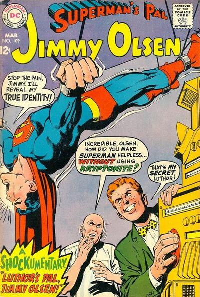 Cover for Superman's Pal, Jimmy Olsen (DC, 1954 series) #109