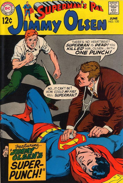 Cover for Superman's Pal, Jimmy Olsen (DC, 1954 series) #120