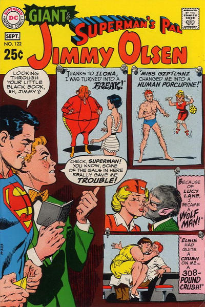 Cover for Superman's Pal, Jimmy Olsen (DC, 1954 series) #122