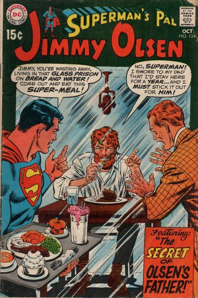 Cover for Superman's Pal, Jimmy Olsen (DC, 1954 series) #124