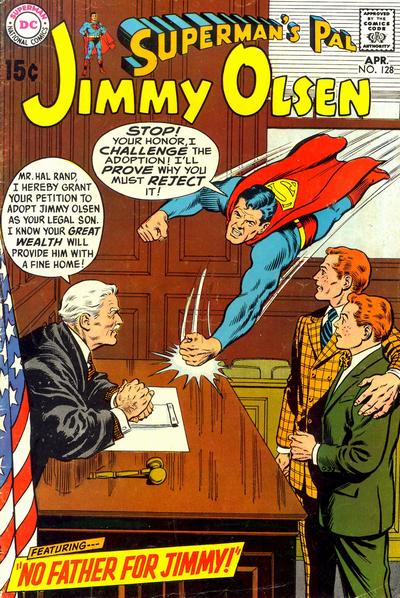 Cover for Superman's Pal, Jimmy Olsen (DC, 1954 series) #128