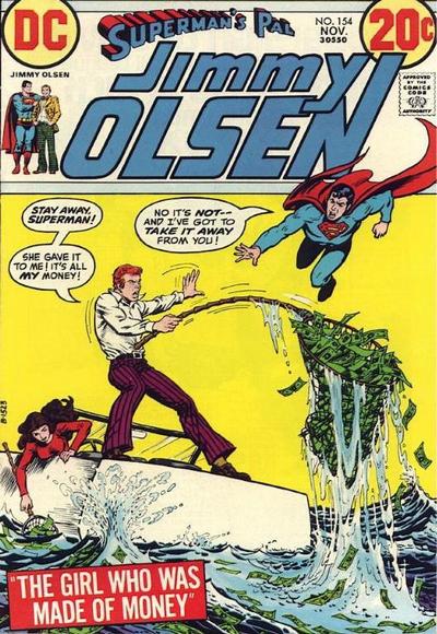 Cover for Superman's Pal, Jimmy Olsen (DC, 1954 series) #154