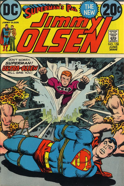 Cover for Superman's Pal, Jimmy Olsen (DC, 1954 series) #158