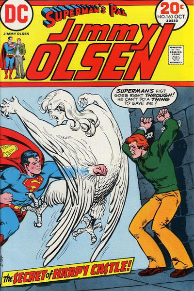 Cover for Superman's Pal, Jimmy Olsen (DC, 1954 series) #160
