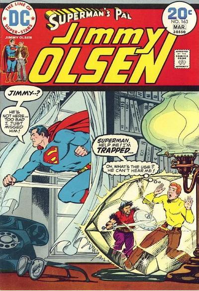 Cover for Superman's Pal, Jimmy Olsen (DC, 1954 series) #163