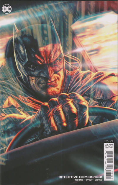 Cover for Detective Comics (DC, 2011 series) #1031 [Lee Bermejo Cardstock Variant Cover]
