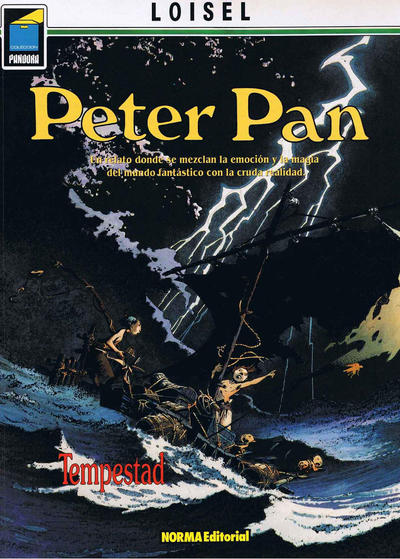 Cover for Pandora (NORMA Editorial, 1989 series) #63 - Peter Pan. Tempestad