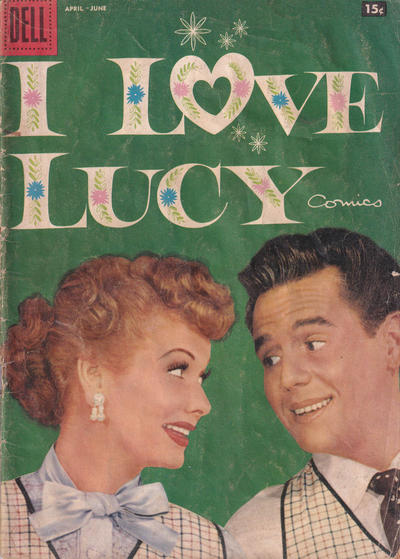 Cover for I Love Lucy Comics (Dell, 1954 series) #19 [15 cent variant]