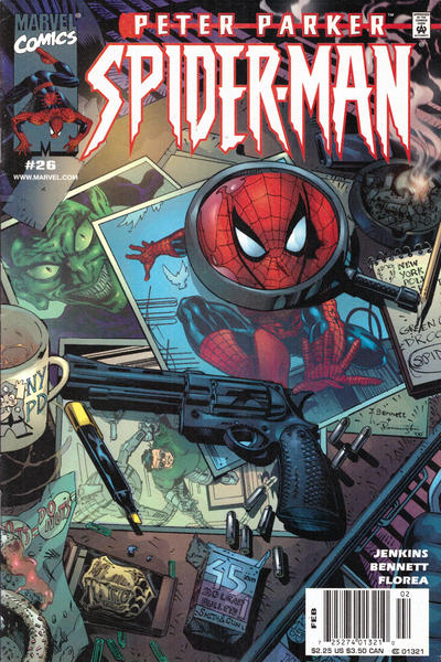 Cover for Peter Parker: Spider-Man (Marvel, 1999 series) #26 [Newsstand]
