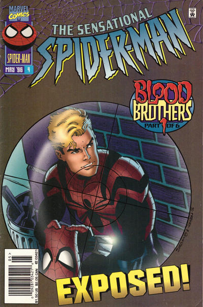 Cover for The Sensational Spider-Man (Marvel, 1996 series) #4 [Newsstand]