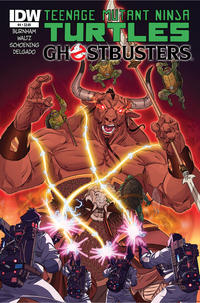 Cover Thumbnail for Teenage Mutant Ninja Turtles / Ghostbusters (IDW, 2014 series) #4