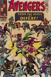 Cover Thumbnail for The Avengers (Marvel, 1963 series) #24 [British]