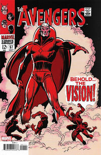 Cover Thumbnail for Avengers No. 57 Facsimile Edition (Marvel, 2021 series) 