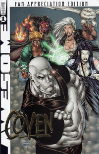 Cover for The Coven (Awesome, 1997 series) #1 [Dynamic Forces Gold Foil Fan Appreciation Cover]