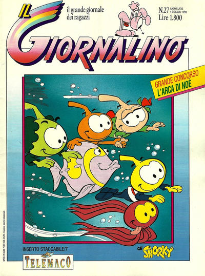 Cover for Il Giornalino (Edizioni San Paolo, 1924 series) #v66#27