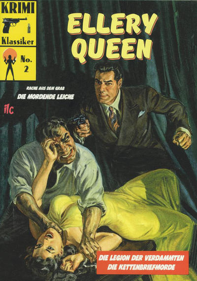 Cover for Krimi Klassiker (ilovecomics, 2020 series) #2 - Ellery Queen