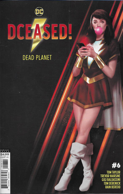 Cover for DCeased: Dead Planet (DC, 2020 series) #6 [Ben Oliver Movie Homage Cardstock Variant Cover]