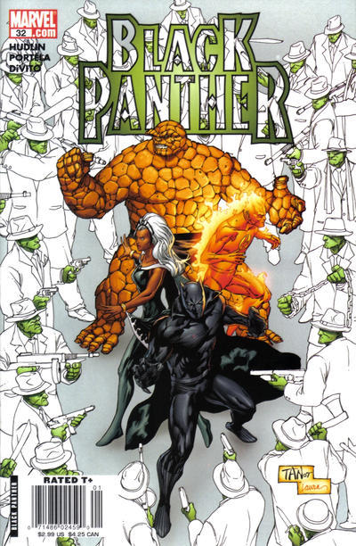 Cover for Black Panther (Marvel, 2005 series) #32 [Newsstand]