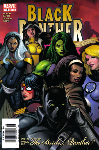 Cover for Black Panther (Marvel, 2005 series) #14 [Newsstand]