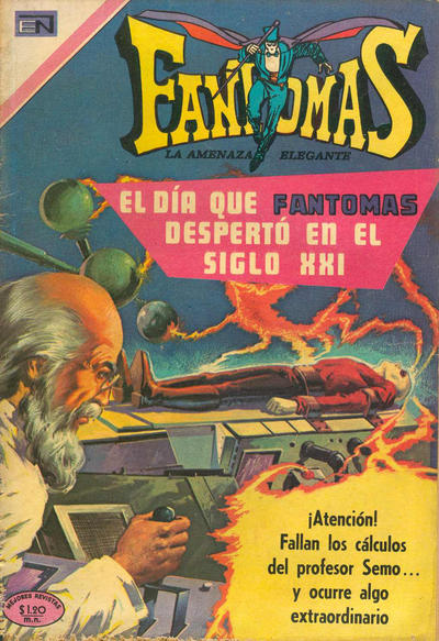 Cover for Fantomas (Editorial Novaro, 1969 series) #64