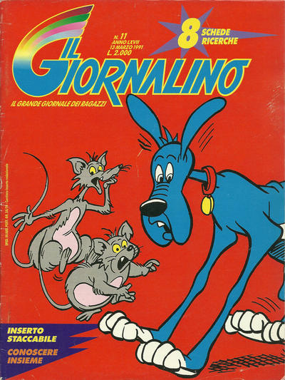 Cover for Il Giornalino (Edizioni San Paolo, 1924 series) #v67#11