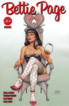 Cover Thumbnail for Bettie Page (2020 series) #4 [Cover C Joseph Michael Linsner]