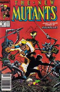 Cover for The New Mutants (Marvel, 1983 series) #80 [Mark Jewelers]