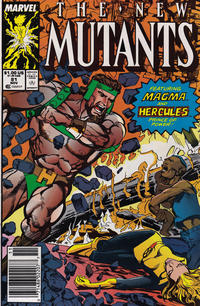 Cover Thumbnail for The New Mutants (Marvel, 1983 series) #81 [Mark Jewelers]