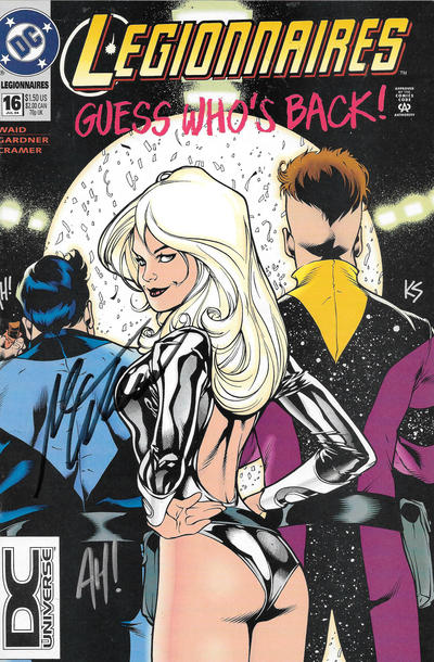 Cover for Legionnaires (DC, 1993 series) #16 [DC Universe Corner Box]