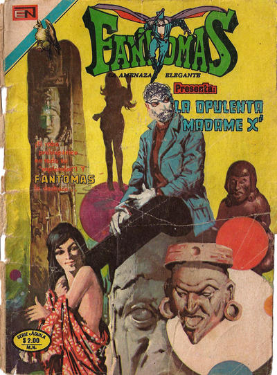 Cover for Fantomas (Editorial Novaro, 1969 series) #216