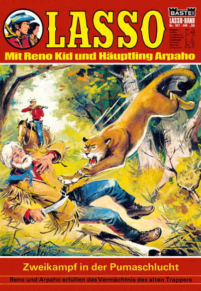 Cover for Lasso (Bastei Verlag, 1966 series) #187