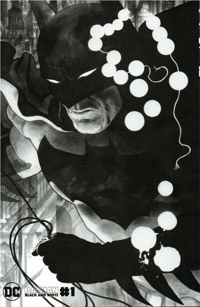 Cover for Batman Black & White (DC, 2021 series) #1 [J. H. Williams III Variant Cover]