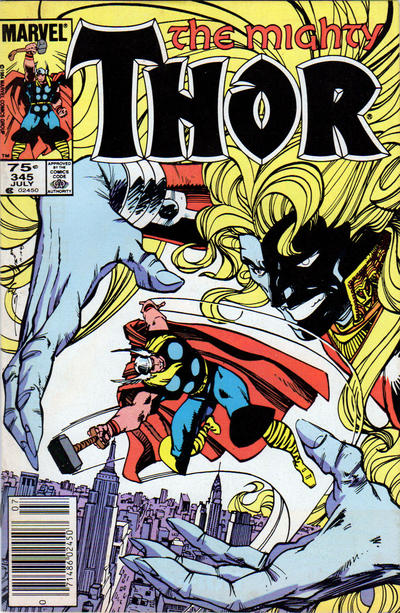 Cover for Thor (Marvel, 1966 series) #345 [Canadian]